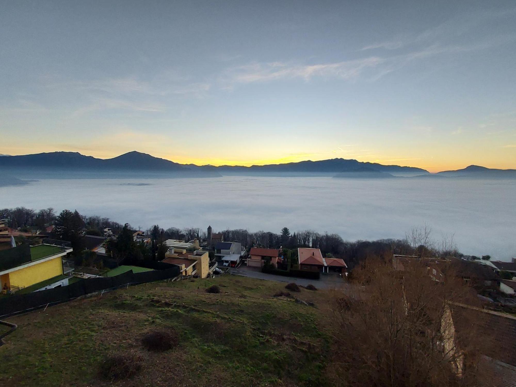 Entire Apartments With Stunning View Cademario Exterior foto